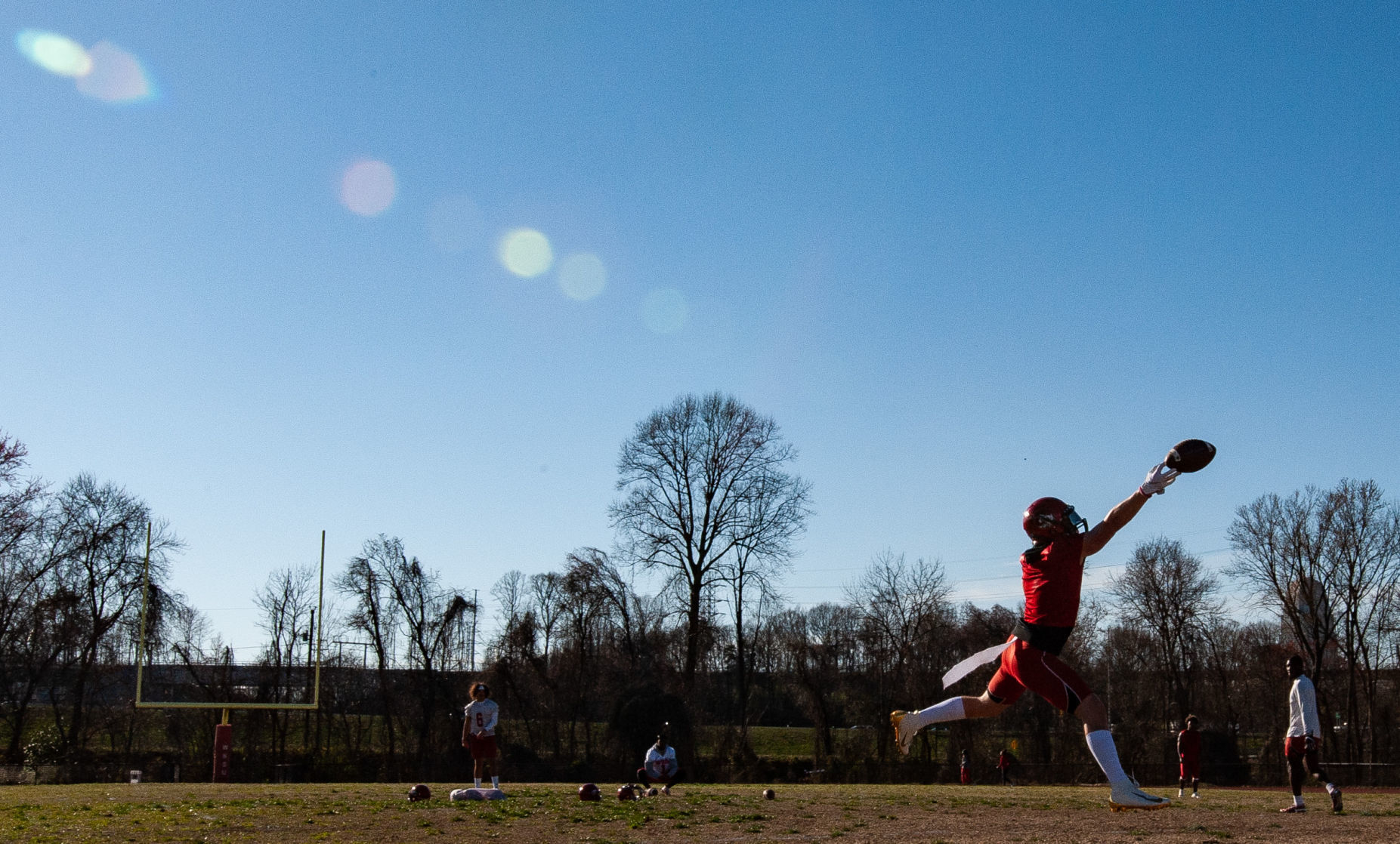 WSSU First Football Spring Practice